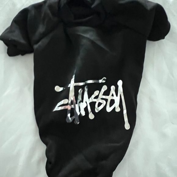 STUSSY DOG SWEATSHIRT BLACK (VARIOUS SIZES) - Picture 1 of 2